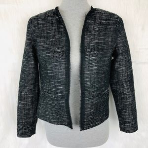 Avec Les Filles Kensington Raw Edge Tweed Jacket